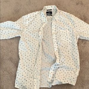 White 1901 Casual Button Up Shirt